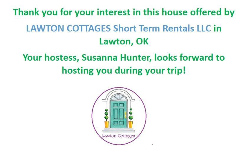 1 Mile To Fort Sill! The Carolebelle Cottage Sleeps 8 With Hottub,Grills,Firepit Lawton Exterior photo